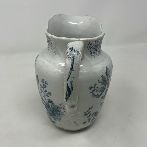 Antique 19th Century Semi Porcelain Hanlan, England creamer/milk jug - Picture 3 of 8